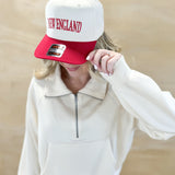 New England Hat - Red