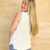 New Light Sweater Tank - Off White