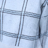 Selena Plaid Crewneck Sweater