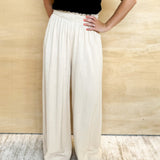 Flow Down Pants - Taupe