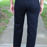 Prue Palazzo Jean - Washed Black