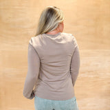 Fan Favorite Top - Mocha