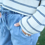 Layla Striped Sweater Top