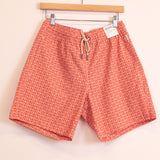 Bayberry Trunk - Tangerine Geo