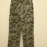 Relaxed Straight Camo Denim