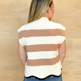 With Ease Stripe Sweater - Coco