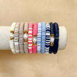 Callie Bracelet - Rose Pink Mix