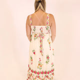 Daisy Garden Maxi - Khaki