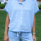 Clear Skies Sleeveless Cardigan