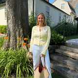 Lemon Meringue Cardigan