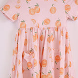 Angel Dear Twirly Dress - Sweet Peach