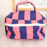 Hallie XL Makeup Bag - Sunset Beach