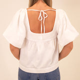 Genevieve Top - White