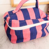 Hallie XL Makeup Bag - Sunset Beach