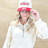 New England Hat - Red