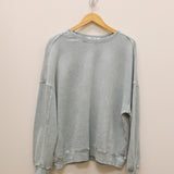 French Terry Oversized Sweatshirt