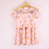 Angel Dear Twirly Dress - Sweet Peach