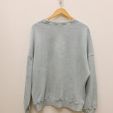 French Terry Oversized Sweatshirt