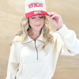 New England Hat - Red