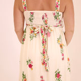 Daisy Garden Maxi - Khaki