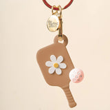 Sandstone Pickleball Paddle Keychain