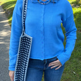 The Marla Cardigan - Sky Blue
