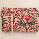 The Hallie Makeup Bag- Charleston
