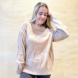 Cross Off Sweater - Mocha