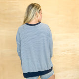 Free Stripes Crewneck Pullover