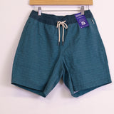 Bayberry Trunk - Green Waves