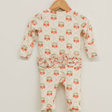 Ruffle Back Footie