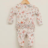 Ruffle Back Footie