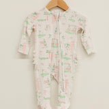 Ruffle Back Footie