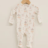 Ruffle Back Footie