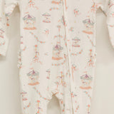 Ruffle Back Footie