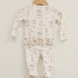 Ruffle Back Footie
