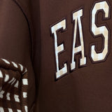 East Coast Brown Gingham Mockneck