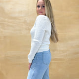 Practically Pointelle Sweater