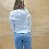 Practically Pointelle Sweater
