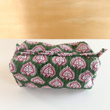 The Hallie Makeup Bag-Stonington