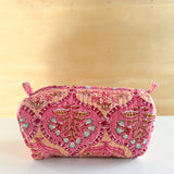 The Hallie Makeup Bag-Vineyard