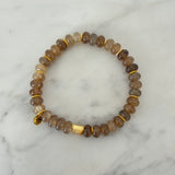 Callie Bracelet - Smoky Topaz and Gold