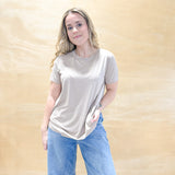 Back To Basics Tee - Taupe