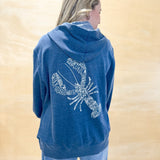 The P&P Lobster Hoodie 2.0 - Navy