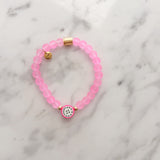 Callie Bracelet - Pink with Dragonfruit