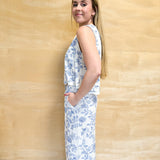 Blue Blossom Pants