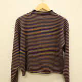 Elisa Cardigan - Brown/Navy
