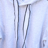 Francesca French Terry Hoodie - Heather Grey