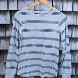 Stacy Top - Grey Multi Stripe