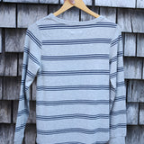 Stacy Top - Grey Multi Stripe